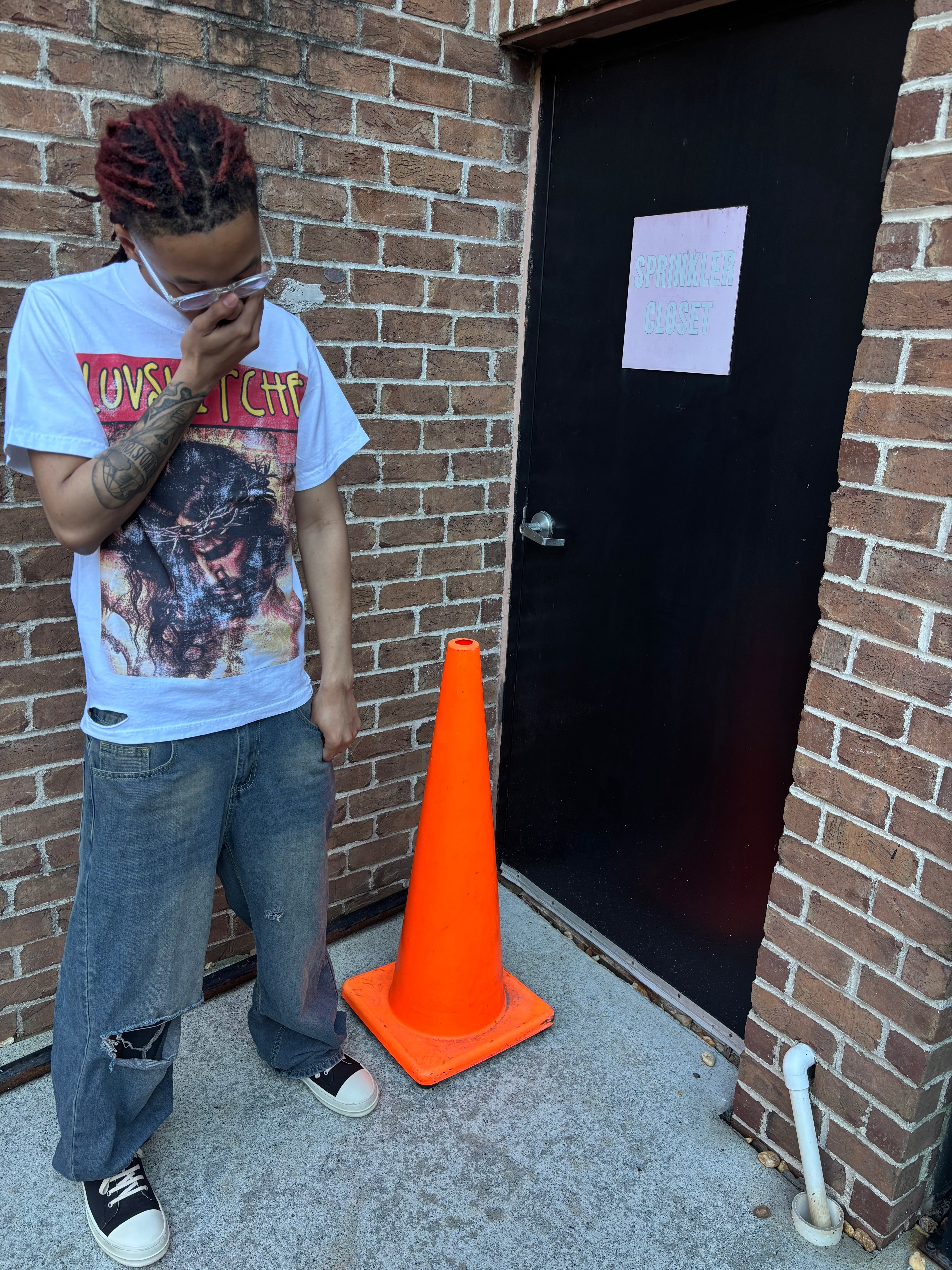 Holy Flame Tee White