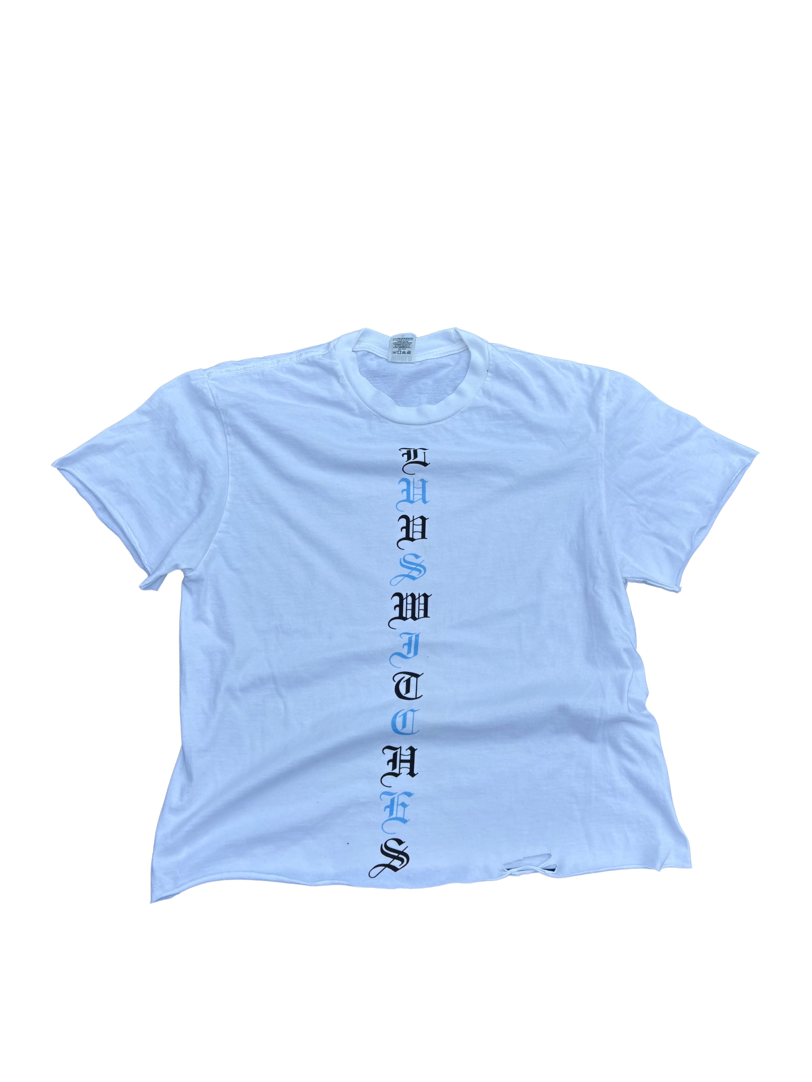 Lost Luv Tee Light Blue and Black
